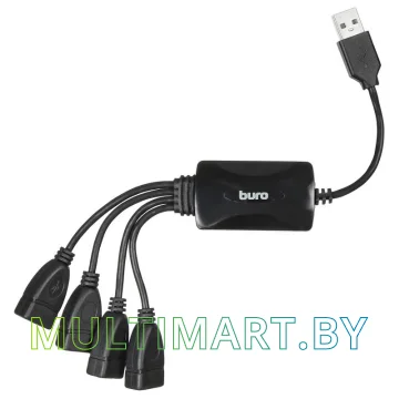 USB-хаб Buro BU-HUB4-0.3-U2.0-Splitter